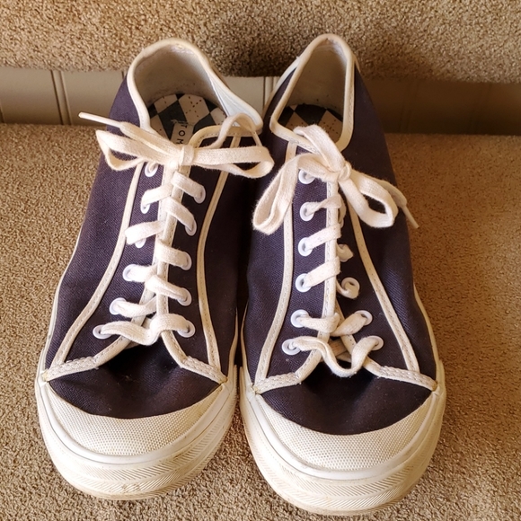 Mens Tommy Hilfiger sneakers size 9 1/2 blue red - Picture 11 of 11